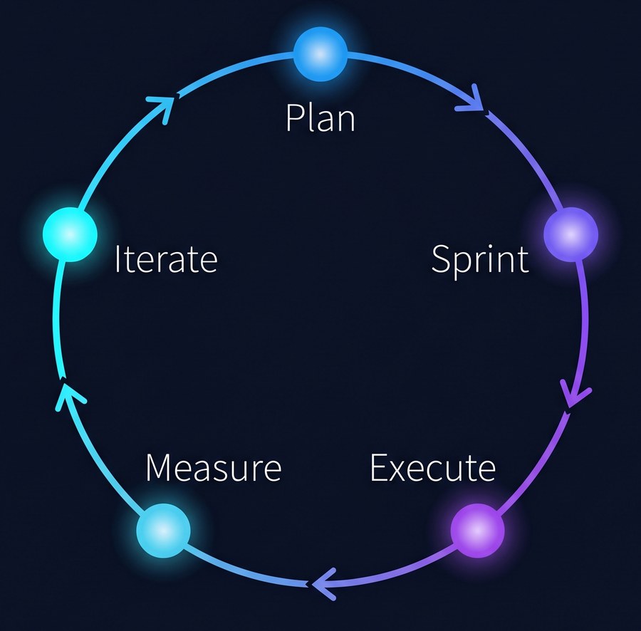 A.S.M.™ Agile Sales Machine diagram